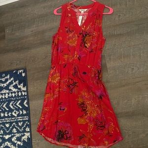 Nwt Size Medium Crazy Kat red dress